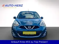 Gebraucht Nissan Micra Acenta 80 PS (58 kW) 2016 Türkis Kleinwagen