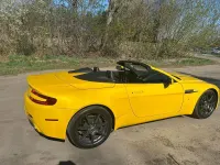 Gebraucht Aston Martin V8 Vantage 385 PS (283 kW) 2008 Gelb Cabrio