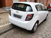 Gebraucht Chevrolet Aveo 115 PS (84 kW) 2011 Weiß Kleinwagen