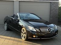 Gebraucht Mercedes E220 170 PS (125 kW) 2011 Schwarz Cabrio