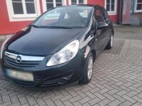 Gebraucht Opel Corsa 2008 Schwarz Kleinwagen