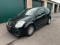 Gebraucht Citroën C2 60 PS (44 kW) 2009 Schwarz Kleinwagen