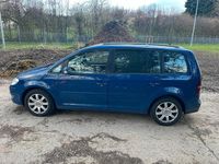 Gebraucht VW Touran 2008 Blau Van / Kleinbus