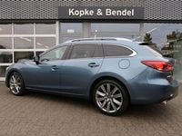 Gebraucht Mazda 6 Sports-Line 194 PS (142 kW) 2018 Reflexblau metallic (metallic) Kombi