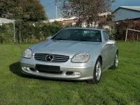 Gebraucht Mercedes SLK230 197 PS (144 kW) 2001 Silber Cabrio