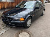 Gebraucht BMW 316 105 PS (77 kW) 2000 Schwarz Limousine