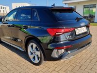 Gebraucht Audi A3 Sportback S-Line 150 PS (110 kW) 2024 Mythosschwarz metallic Kleinwagen