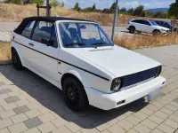 Gebraucht VW Golf Cabriolet 90 PS (66 kW) 1994 Weiß Cabrio
