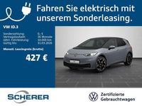 Gebraucht VW ID.3 Pro Performance 150 kW (204 PS) 2023 Mondsteingrau schwarz Kleinwagen