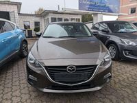 Gebraucht Mazda 3 Prime-Line 101 PS (74 kW) 2014 Obsidiangrau metallic Kleinwagen