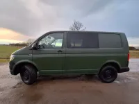 Usata VW Transporter 204 CV (150 kW) 2016 Verde Furgone