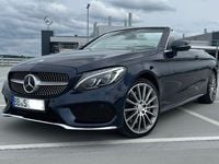 Gebraucht Mercedes C400 AMG line 333 PS (244 kW) 2017 Blau Cabrio