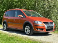 Gebraucht VW Touran Cross 140 PS (102 kW) 2008 Orange Van / Kleinbus