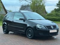 gebraucht VW Polo 9N 1,4 Black Edition Schiebedach Schwarze Himmeldach