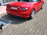 Gebraucht Mercedes SLK250 AMG line 204 PS (150 kW) 2012 Rot Cabrio