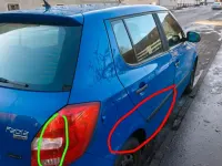 Gebraucht Skoda Fabia 60 PS (44 kW) 2010 Blau Kleinwagen