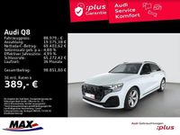 Gebraucht Audi Q8 S-Line 394 PS (289 kW) 2025 Gletscherweiß metallic SUV