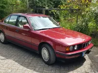 Gebraucht BMW 520 150 PS (110 kW) 1992 Rot Limousine