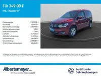Gebraucht VW Caddy Trendline 150 PS (110 kW) 2016 Rot Van / Kleinbus