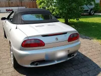 Gebraucht MG F 120 PS (88 kW) 2001 Silber Cabrio