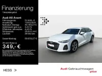 Gebraucht Audi A6 S-Line 299 PS (219 kW) 2025 Gletscherweiß metallic Kombi