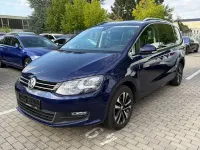 Gebraucht VW Sharan United 150 PS (110 kW) 2020 Blau Van / Kleinbus