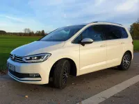 Gebraucht VW Touran Highline 190 PS (139 kW) 2016 Weiß Van / Kleinbus