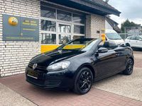 Gebraucht VW Golf Cabriolet Basis 105 PS (77 kW) 2013 Schwarz Cabrio