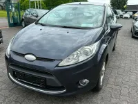 Gebraucht Ford Fiesta Titanium 90 PS (66 kW) 2009 Royalgrau met. Kleinwagen
