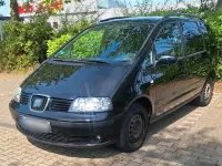 Gebraucht Seat Alhambra 140 PS (102 kW) 2007 Schwarz Van / Kleinbus