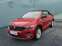 Gebraucht VW T-Roc Cabriolet R-line 150 PS (110 kW) 2021 Rot Cabrio