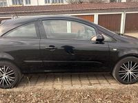 Gebraucht Opel Corsa 80 PS (58 kW) 2008 Schwarz Kleinwagen