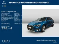 Gebraucht Audi A3 Advanced Plus 150 PS (110 kW) 2023 Atollblau metallic Limousine