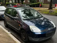 Gebraucht Ford Fiesta 69 PS (50 kW) 2004 Blau Kleinwagen