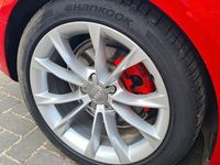 Gebraucht Audi A5 Cabriolet S-Line 170 PS (125 kW) 2010 Rot Cabrio