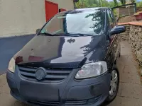 Gebraucht VW Fox 55 PS (40 kW) 2005 Schwarz Kleinwagen