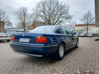 gebraucht BMW 728 i E38 Biarritzblau Leder Grau