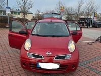 Gebraucht Nissan Micra 80 PS (58 kW) 2009 Rot Kleinwagen
