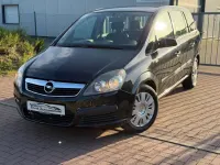 Gebraucht Opel Zafira Basis 105 PS (77 kW) 2007 Schwarz Van / Kleinbus