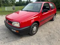 Gebraucht VW Golf III 75 PS (55 kW) 1992 Rot Kleinwagen