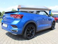 Gebraucht VW T-Roc Cabriolet R-line 150 PS (110 kW) 2021 Blau Cabrio