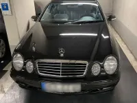 Gebraucht Mercedes CLK200 Avantgarde 163 PS (119 kW) 2000 Schwarz Coupé
