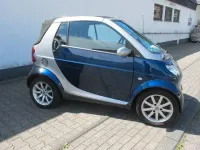 Gebraucht Smart ForTwo Cabrio Passion 2006 Blau Cabrio