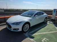 Gebraucht Tesla Model S 330 kW (450 PS) 2014 Weiß Kleinwagen