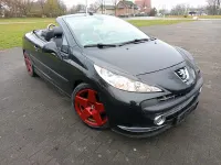 Gebraucht Peugeot 207 CC 115 PS (84 kW) 2007 Schwarz Cabrio