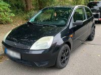 Gebraucht Ford Fiesta 2008 Schwarz Kleinwagen