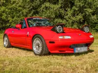 Gebraucht Mazda MX5 131 PS (96 kW) 1994 Rot Cabrio