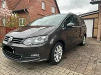 Usata VW Sharan 150 CV (110 kW) 2017 Marrone Monovolume
