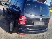 Gebraucht VW Touran 105 PS (77 kW) 2008 Schwarz Van / Kleinbus