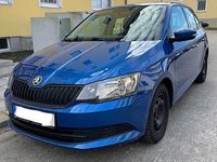 Gebraucht Skoda Fabia 90 PS (66 kW) 2016 Blau Kleinwagen